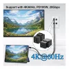 Equip Acoplador Keystone USB-C, USB 3.2 Gen 2, conector fêmea USB-C para fêmea, preto