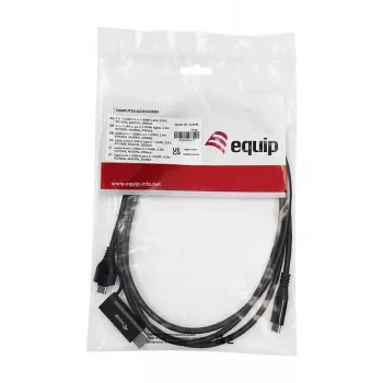 EQUIP Adaptador USB-C para USB-C + HDMI com 100W PD, 4K/60Hz, alumínio