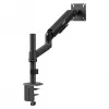 Suporte de monitor com mola a gás Ergo Office ER-691 B para ecrãs 17-32 polegadas, 1-10 kg, preto mate, VESA 75/100