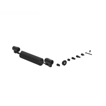 Cabo de segurança com fecho ClickSafe Dual Lock Ergonomic Solutions - preto/prateado