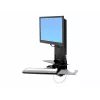 Ergotron Sit-Stand Vertical Lift, Patient Room - kit de montagem (apoio de pulso, suporte para rato, calha de ajuste vertical, suporte para leitor de códigos de barras, prateleira para teclado, braço para monitor, prateleira retrátil para rato)