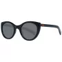 Óculos de sol ERMENEGILDO ZEGNA ZC0009-01A50 unissexo 50/23/145 mm preto acetato lentes cinzentas UV400