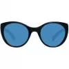 Óculos de sol unissexo ERMENEGILDO ZEGNA ZC0009F01V53 - Armação preta, lentes cinzentas degradê 53/23/150 mm