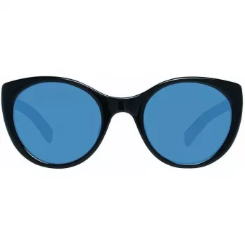 Óculos de sol unissexo ERMENEGILDO ZEGNA ZC0009F01V53 - Armação preta, lentes cinzentas degradê 53/23/150 mm