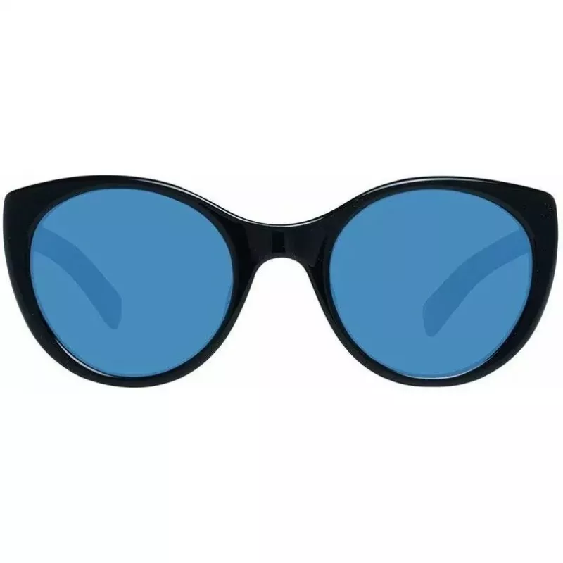Óculos de sol unissexo ERMENEGILDO ZEGNA ZC0009F01V53 - Armação preta, lentes cinzentas degradê 53/23/150 mm