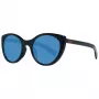 Óculos de sol unissexo ERMENEGILDO ZEGNA ZC0009F01V53 - Armação preta, lentes cinzentas degradê 53/23/150 mm