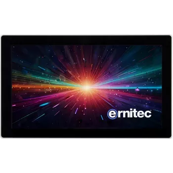ERNITEC 13 polegadas PC industrial com painel tátil, Intel Core i5, 6GB RAM, HDD, 4G LTE, IP67/IP22 0070-24113-WT-OS
