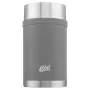 Recipiente térmico Esbit Sculptor Food Jug 1000 ml aço inoxidável com isolamento a vácuo - cinzento pedra