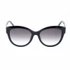 Óculos de sol de mulher ESCADA SESD99-550700 - Armação de acetato preta com lentes cinzentas degradê - 55/18/140 mm