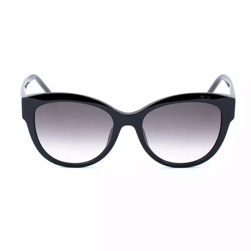 Óculos de sol de mulher ESCADA SESD99-550700 - Armação de acetato preta com lentes cinzentas degradê - 55/18/140 mm