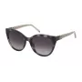 Óculos de sol de mulher ESCADA SESD87-5507UX armação de acetato Havana lentes castanhas degradê 55/20/140 mm