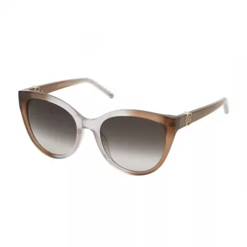 Óculos de sol de mulher ESCADA SESD87-550AE3 Havana escuro castanho degradê 55 mm