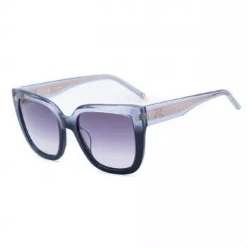 Óculos de sol ESCADA mulher SESD98-520N91 Havana acetato quadrados borboleta 52 mm