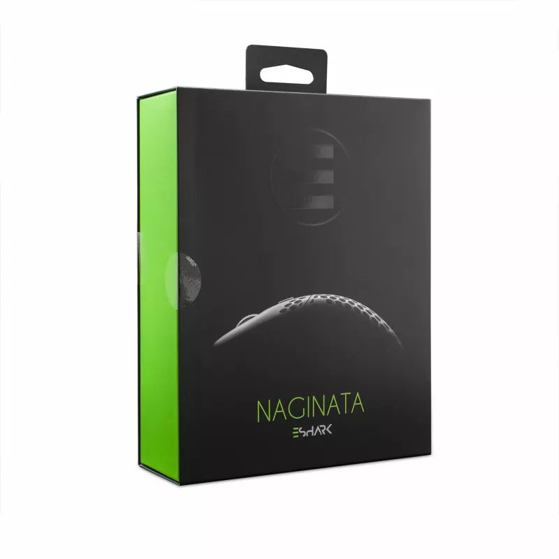 eShark NAGINATA ESL-M4 rato gaming branco
