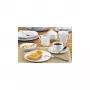 Prato de sopa fundo Esmeyer Heike 23 cm, porcelana, branco, conjunto de 6 433-239