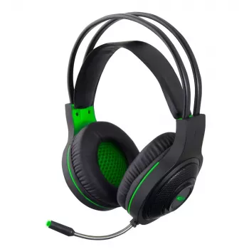 Esperanza EGH430 THUNDERBIRD Auscultador gaming com fios com microfone, preto e verde