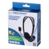 Esperanza EH102 headset com microfone com fios - preto