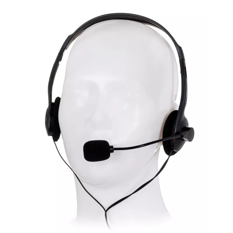 Esperanza EH102 headset com microfone com fios - preto
