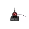 Esperanza EH130 Microfone para PC, condensador, omnidirecional, jack 3,5 mm, preto/vermelho