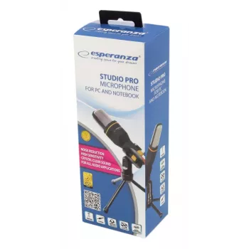 Esperanza EH182 Studio Pro Microfone de mesa preto