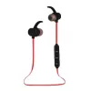 Esperanza EH186K Auscultadores Bluetooth desportivos in-ear com banda de pescoço e microfone, preto/vermelho