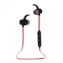 Esperanza EH186K Auscultadores Bluetooth desportivos in-ear com banda de pescoço e microfone, preto/vermelho