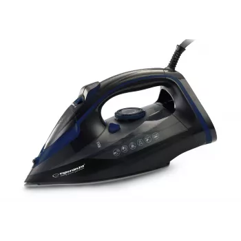 Esperanza EHI012 Ferro de engomar 2600W com base cerâmica, preto