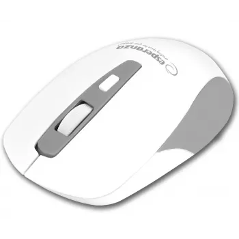 Esperanza EM130W Rato sem fios Bluetooth 4D, branco