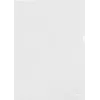Esselte Capas de documentos A4 Standard, polipropileno, texturado, 0,12 mm, abertas em cima e nas laterais, seguras para documentos, com recorte para o polegar, pack de 100 54832