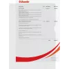 Esselte Capas de documentos A4 Standard, polipropileno, texturado, 0,12 mm, abertas em cima e nas laterais, seguras para documentos, com recorte para o polegar, pack de 100 54832