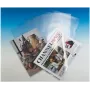 Esselte Capas de documentos A4 Standard, polipropileno, texturado, 0,12 mm, abertas em cima e nas laterais, seguras para documentos, com recorte para o polegar, pack de 100 54832