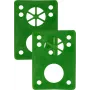 Essentials 1/8 polegadas Riser Pads conjunto de 2 verde
