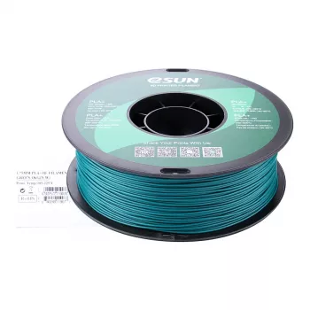 Filamento para Impressão 3D ESUN PLA+ 1,75 mm Verde, 1 kg