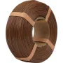 eSUN PLA+ filamento para impressora 3D 1,75mm castanho 1kg recarga PLA+175C1R1