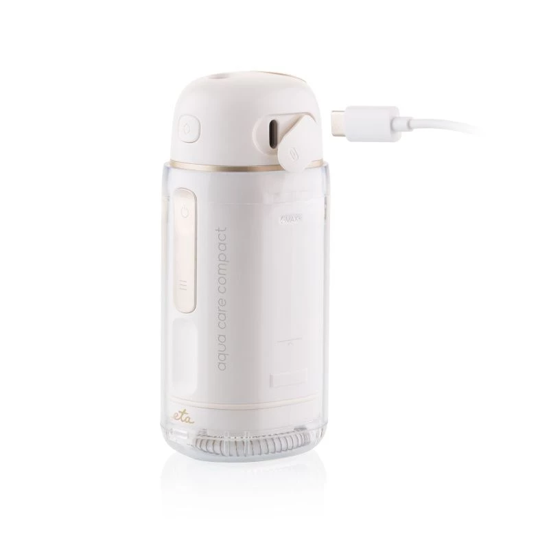 ETA Aqua Care Compact ETA570890000 irrigador oral, 165 ml, 2 bicos, branco