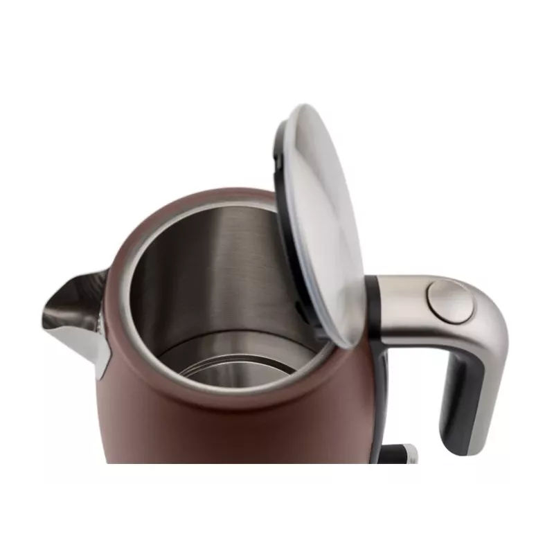 ETA Erika chaleira elétrica 2200 W 1,7 L aço inoxidável castanho