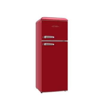 Combinado frigorífico-congelador ETA Storio Retro 215L independente vermelho classe energética E