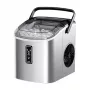 EUHOMY IM08 Máquina de gelo, 1,2 L, 12 kg (prateado)