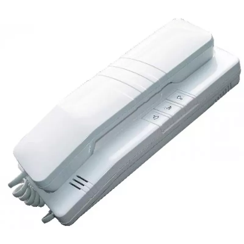 Intercomunicador analógico de 4 fios EURA ADA-38A3 para sistemas RL-3203H, branco