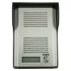 Intercomunicador áudio de porta EURA ADP-44A3 (RL-3203D) - 2 fios, moradia unifamiliar, unidade interior branca, painel exterior prateado