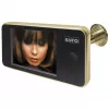 EURA VDP-01C1 ERIS olho mágico digital 3,2 polegadas LCD dourado