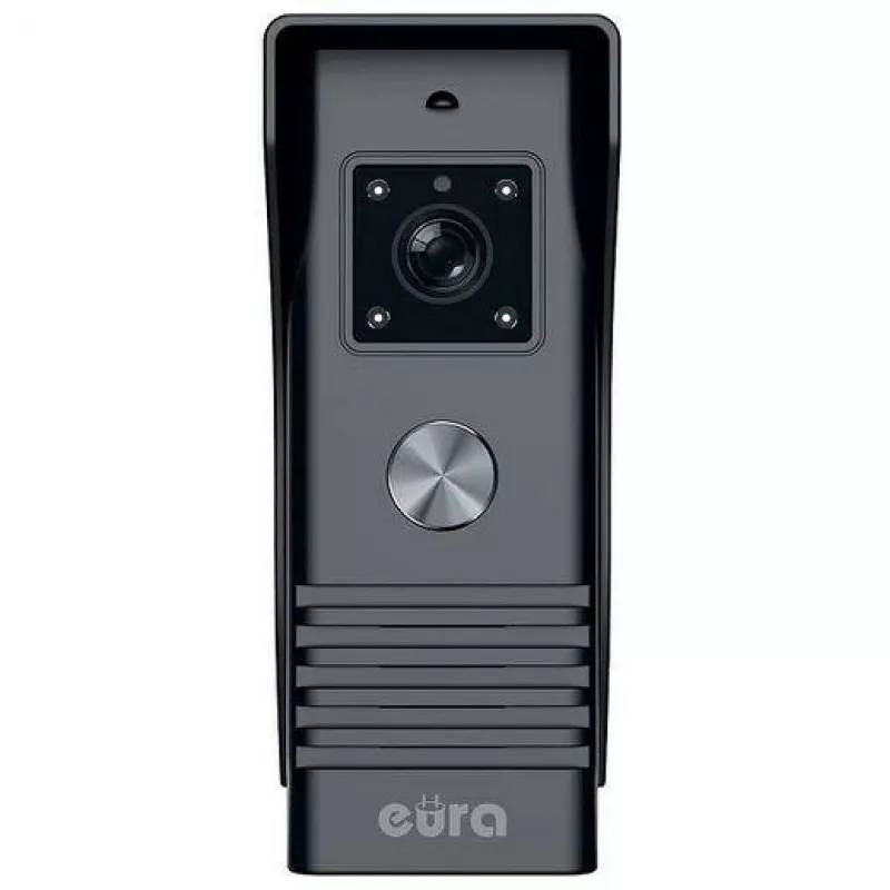 Videoporteiro a cores EURA VDP-45A3 ALPHA 7 polegadas, preto