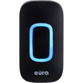 EURA WDP-42A3 Campainha Sem Fios - Preto