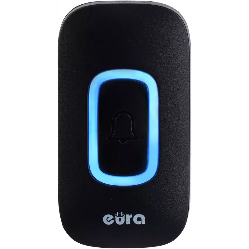 EURA WDP-42A3 Campainha Sem Fios - Preto