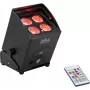 EUROLITE AKKU IP UP-4 Plus HCL Spot CRMX MK2 IP65 4x10W RGBWA/UV Bateria 13,5h