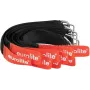 EUROLITE AW-20 atilhos de cabos em velcro 20x180mm preto/vermelho pack de 10