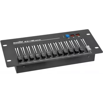 EUROLITE FD-36+1 painel dimmer DMX controlador de luz de 36 canais com fader master