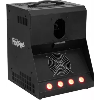 EUROLITE FOGGLES Máquina de bolhas e névoa DMX 600W RGB-UV LED depósitos de 1,2L
