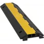 EUROLITE KB-2A ponte de cabos 2 canais 98x24x4,5 cm preto/amarelo capacidade de carga 5000 kg