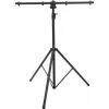 Tripé de iluminação EUROLITE LCK-1 com travessa, altura ajustável 140-250 cm, carga máxima 30 kg